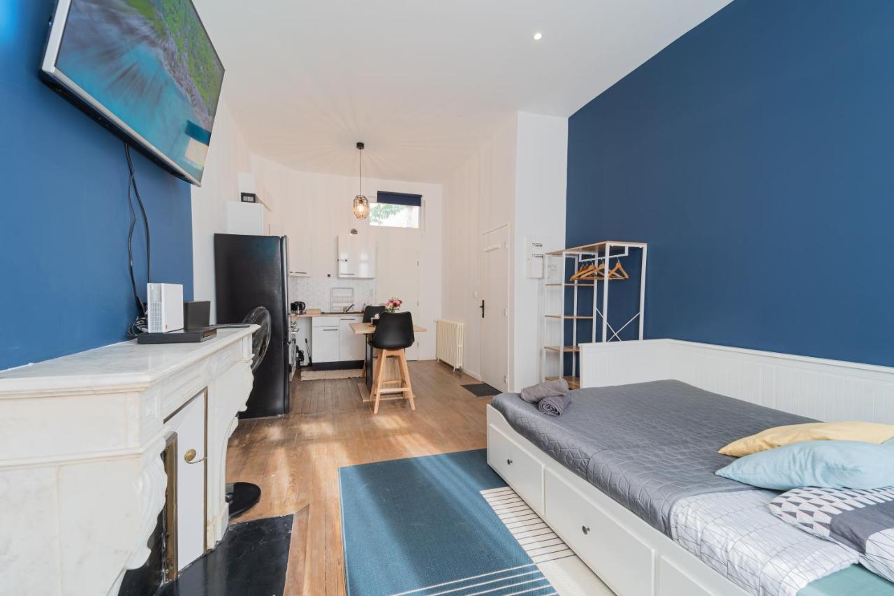 Sweet Blue T1 Gare Libourne Apartment Luaran gambar